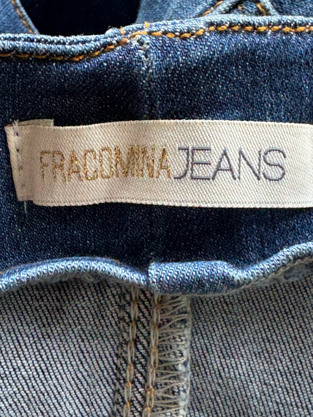 Francomina Denim Corset Top, NWOT, SZ Small - Picture 5 of 7